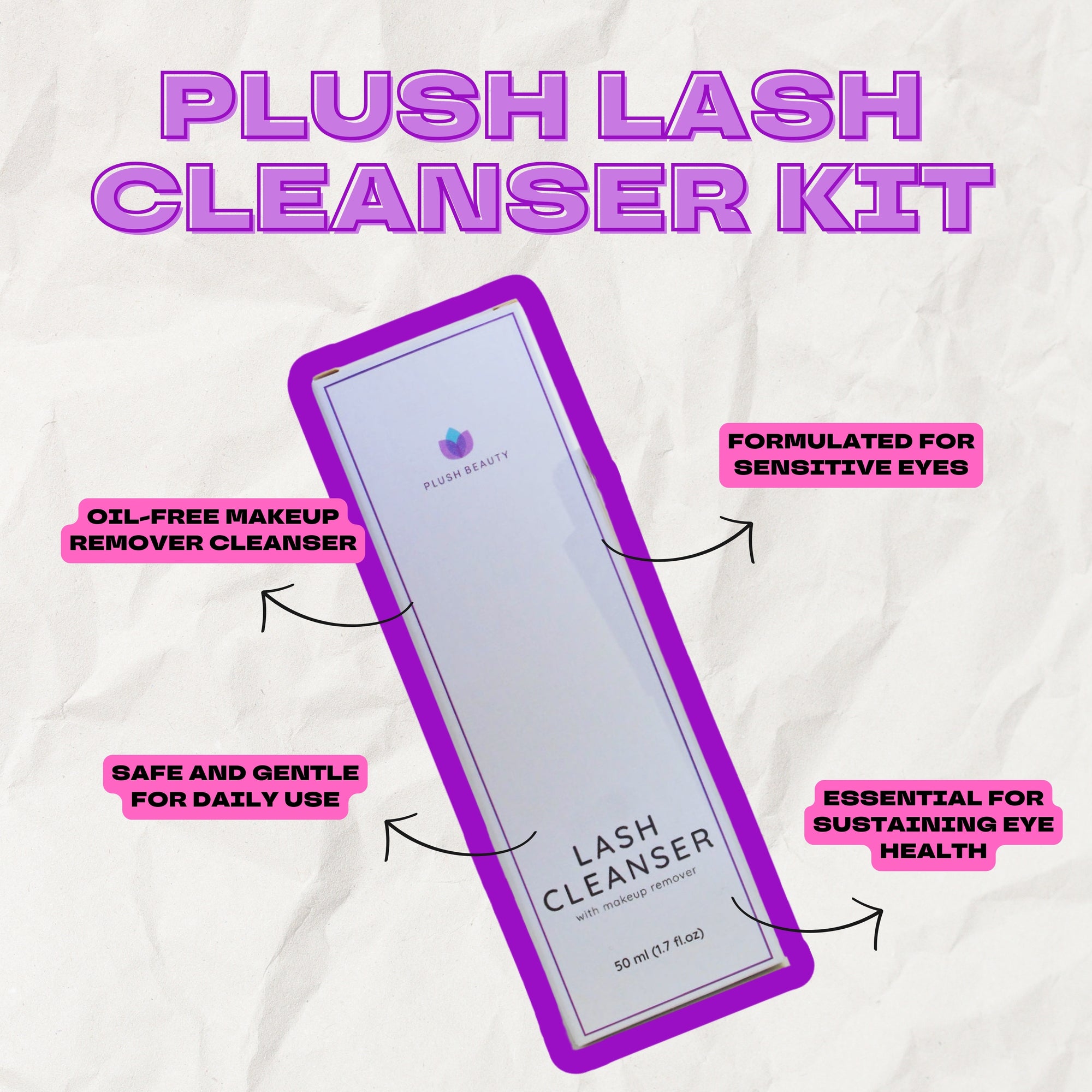 Plush Lash Cleanser Kit