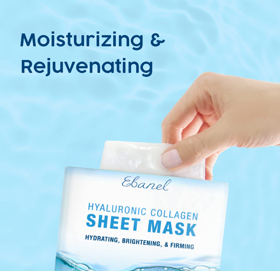Collagen Peptide Hydrating Face Masks