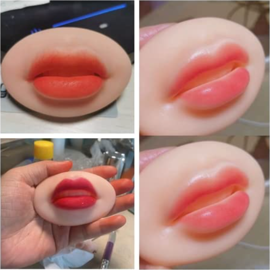 3D Silicone Lips for Cosmetic Tattoo