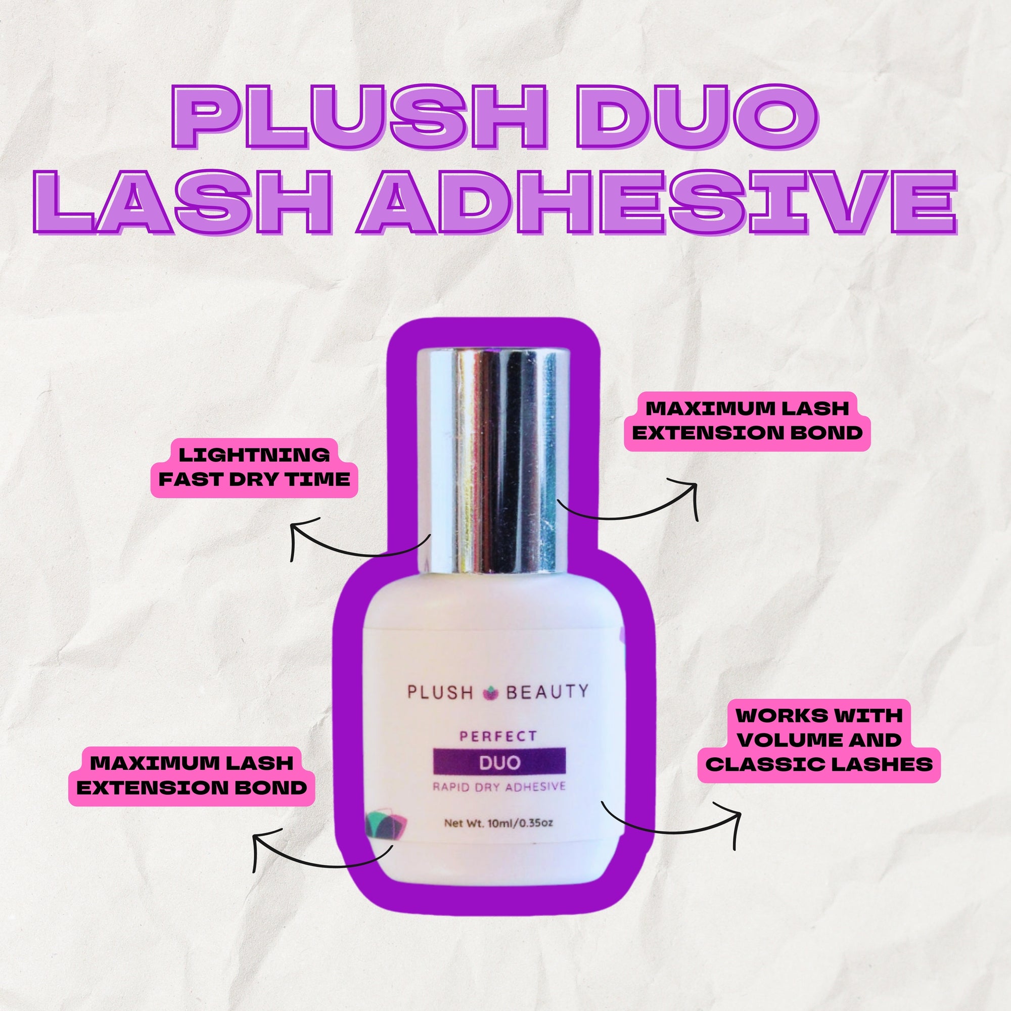 Plush Perfect DUO Lash Adhesive