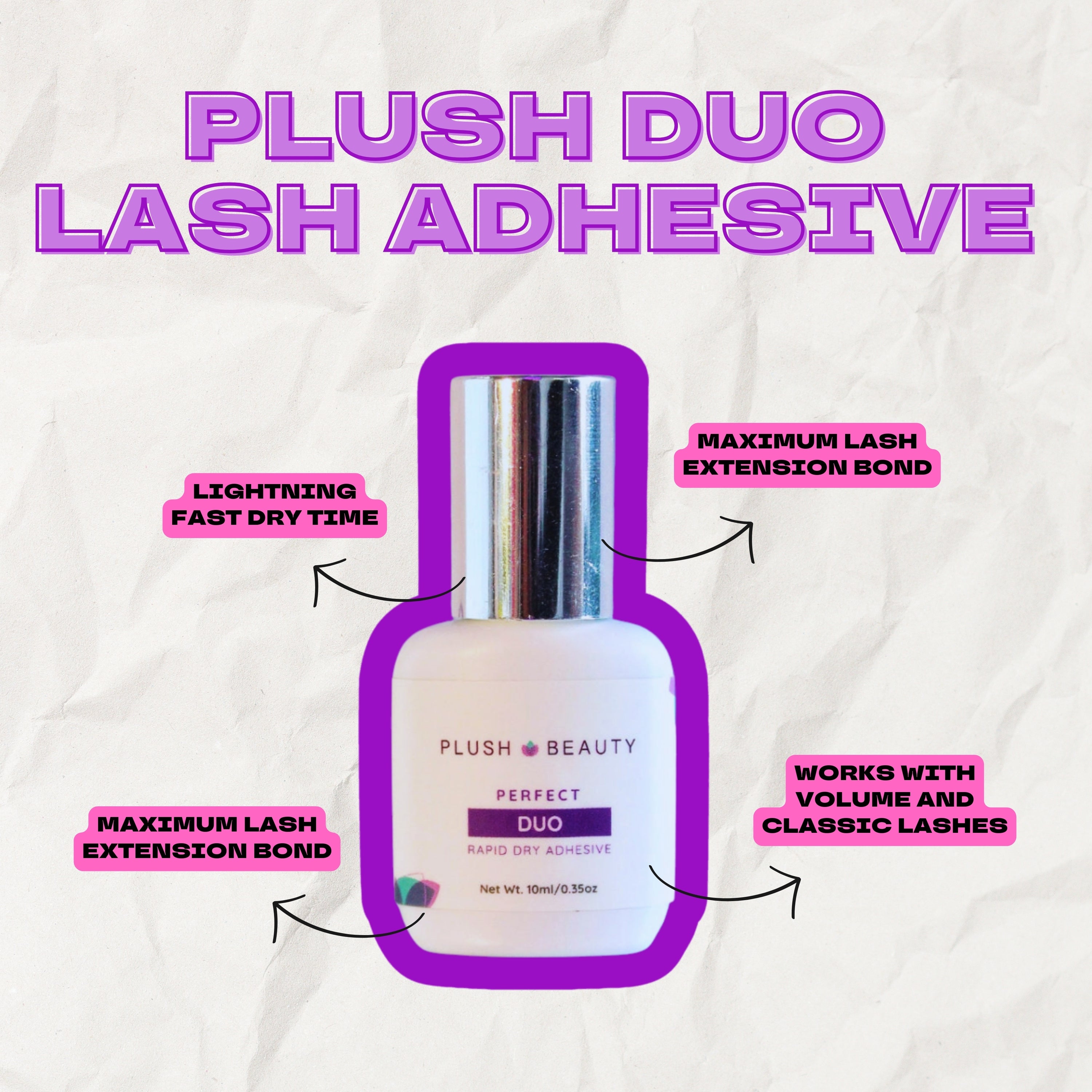 Plush Perfect DUO Lash Adhesive