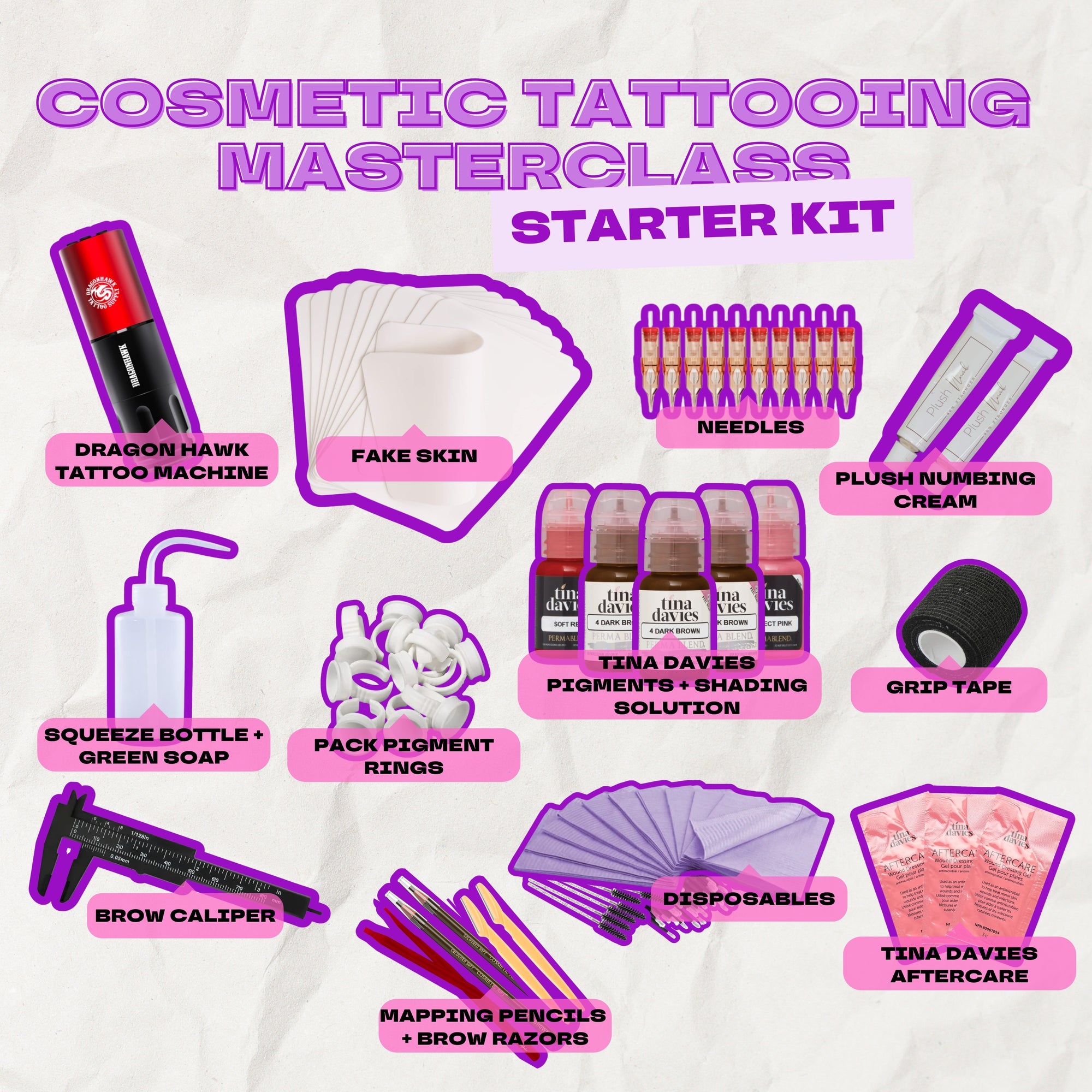 Cosmetic Tattooing Starter Kit