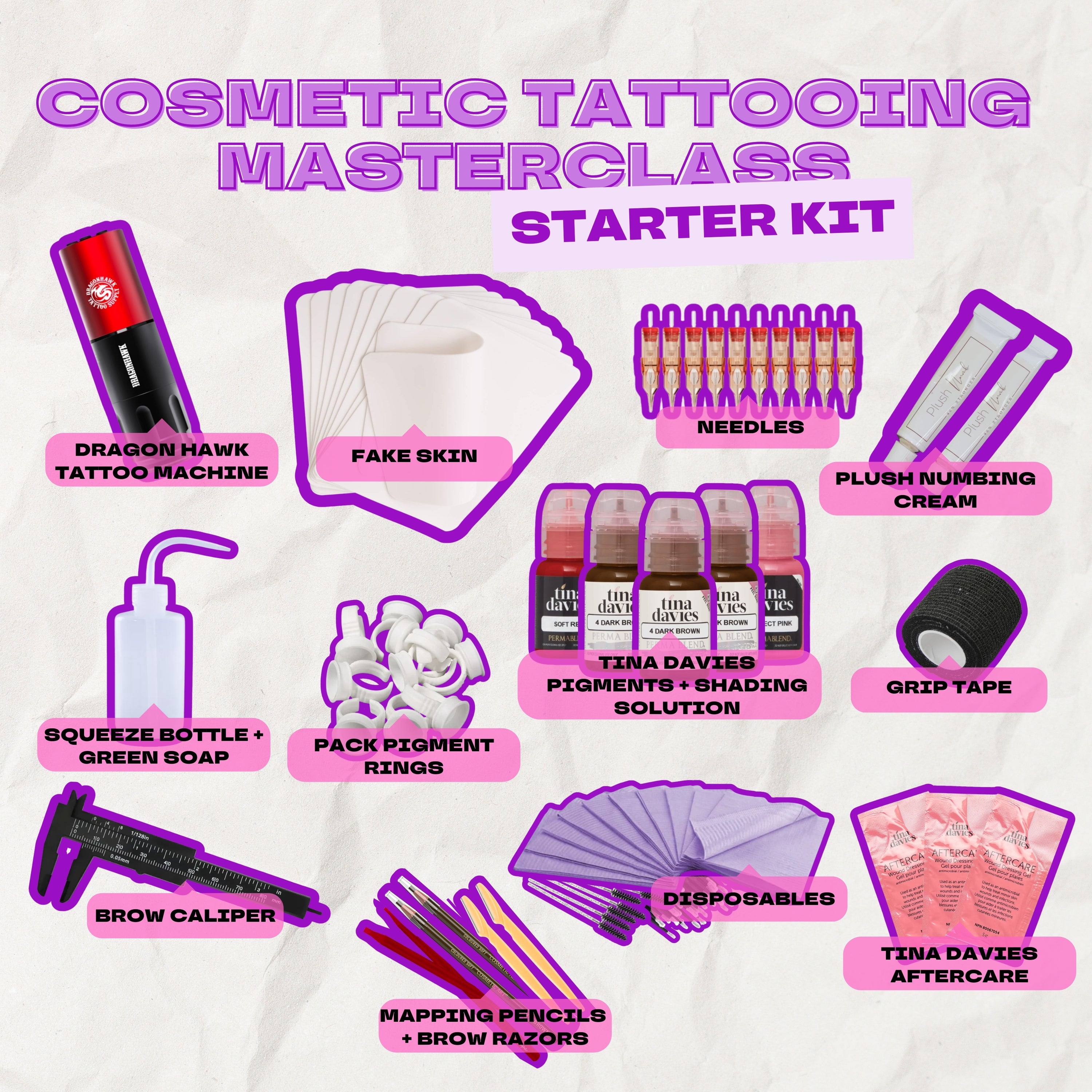 4-Day Cosmetic Tattoo Masterclass