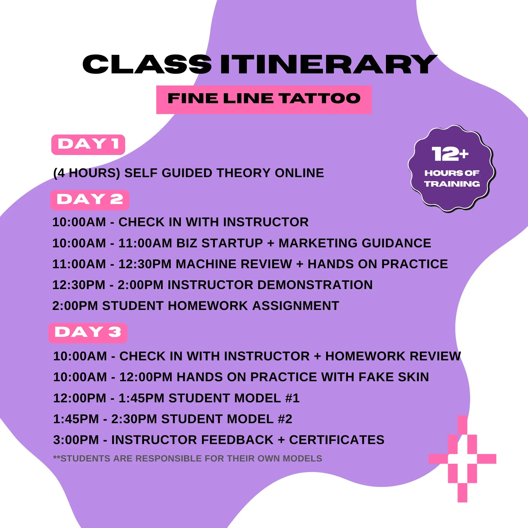 Fine Line Tattoo Training Plush Beauty Academy