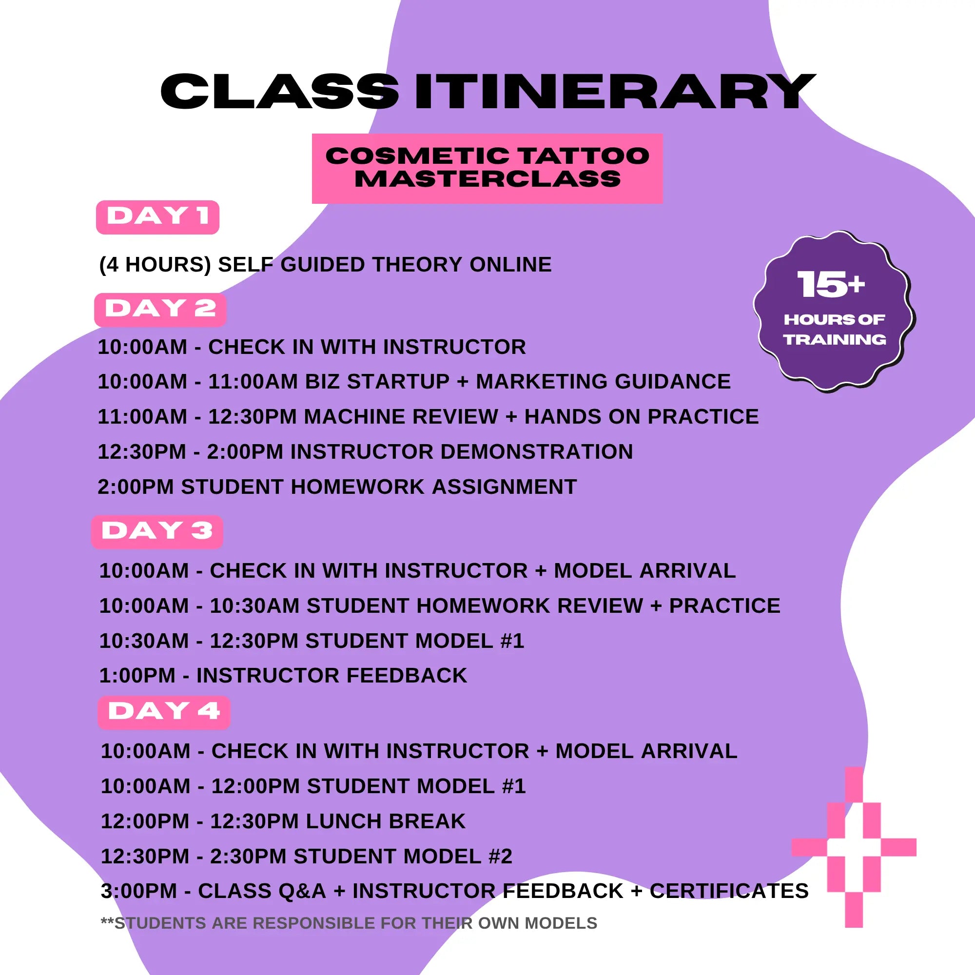 Cosmetic Tattoo Masterclass Plush Beauty Academy